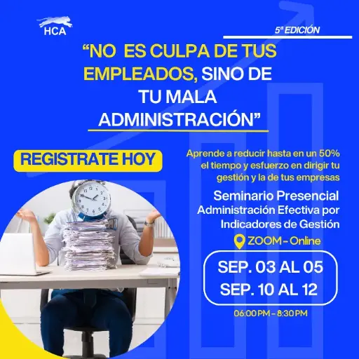 SEMINARIO ADMINISTRACIÓN EFECTIVA POR INDICADORES DE GESTION-SEPTIEMBRE 24´